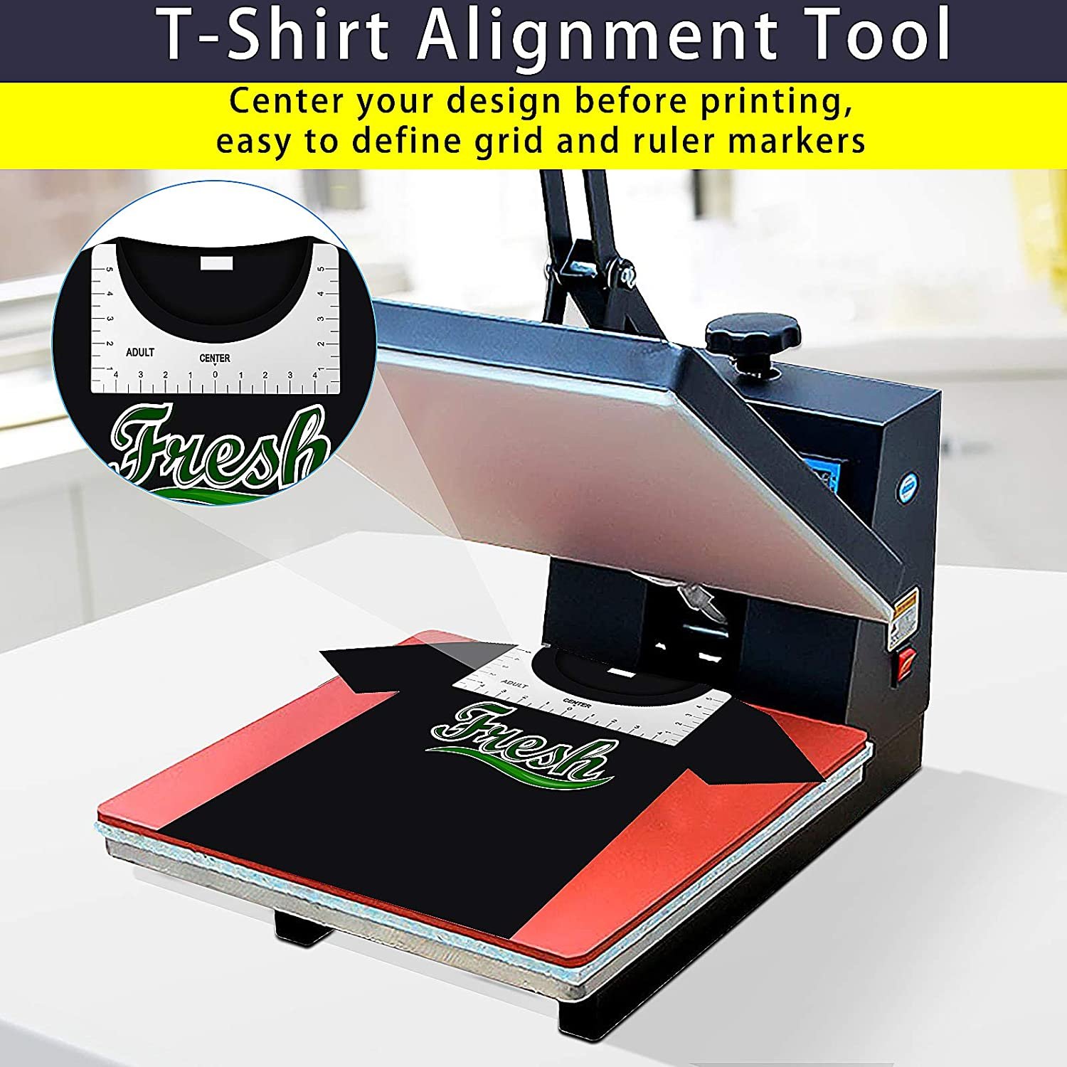 tshirt printing ruler