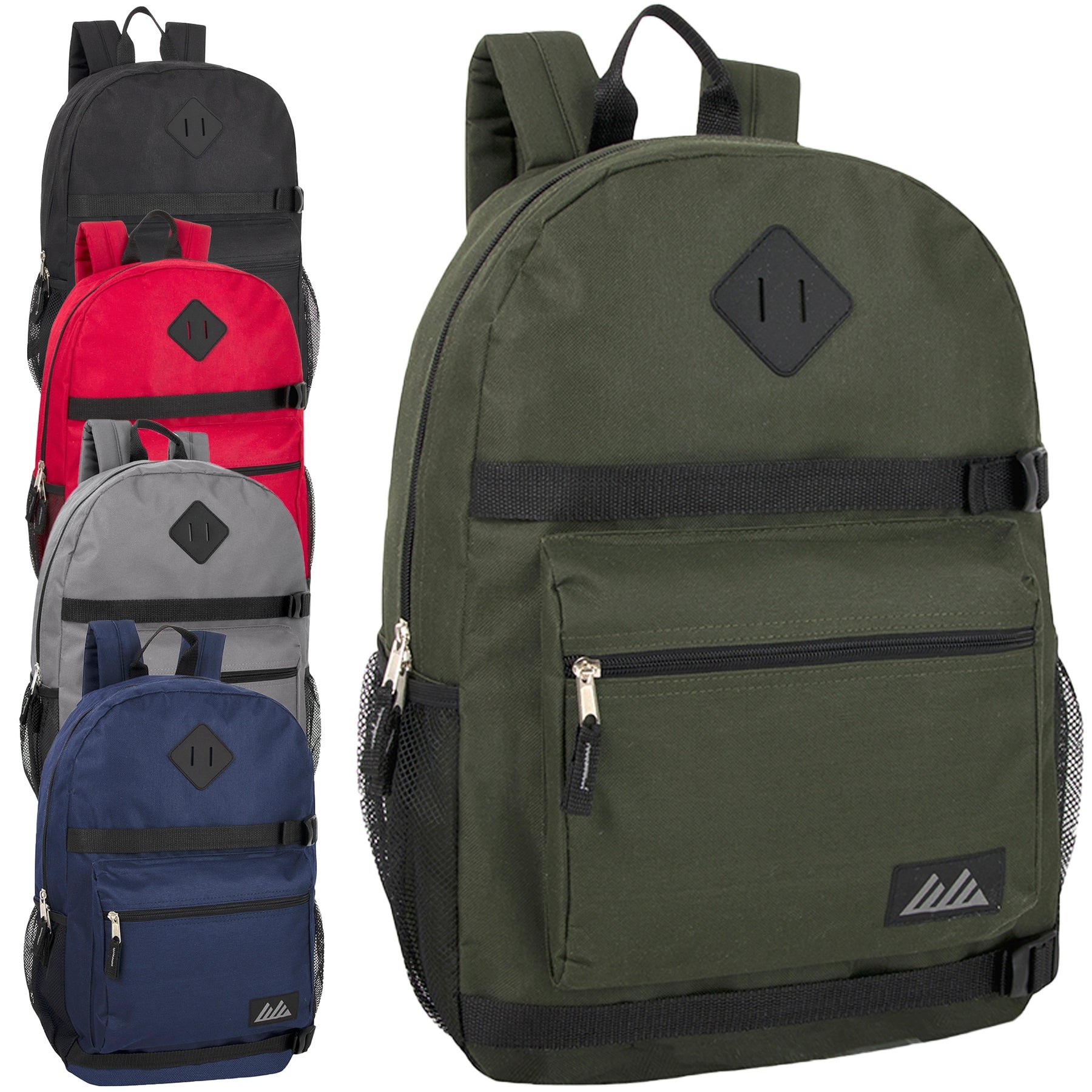 18 Inch Double Buckle Backpack – Unisex – SMA Online Shopping & More